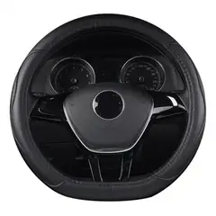 KUANGYE - Funda Protectora De Volante Cubre Antideslizante Tipo D 38cm