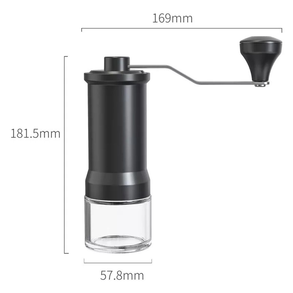 KUANGYE - Molinillo De Cafe Manual Moledor Granos Cerámica Portatil