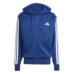 ADIDAS - Polerón con Capucha Essentials Fleece 3 Tiras