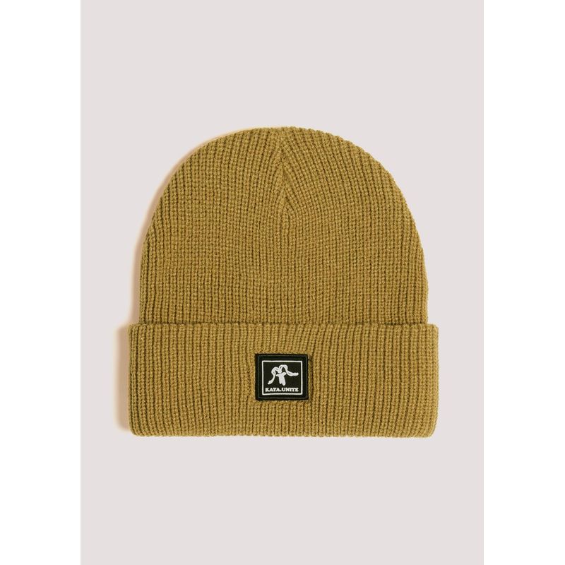 KAYA UNITE - Gorro Beanie Solid Ocre
