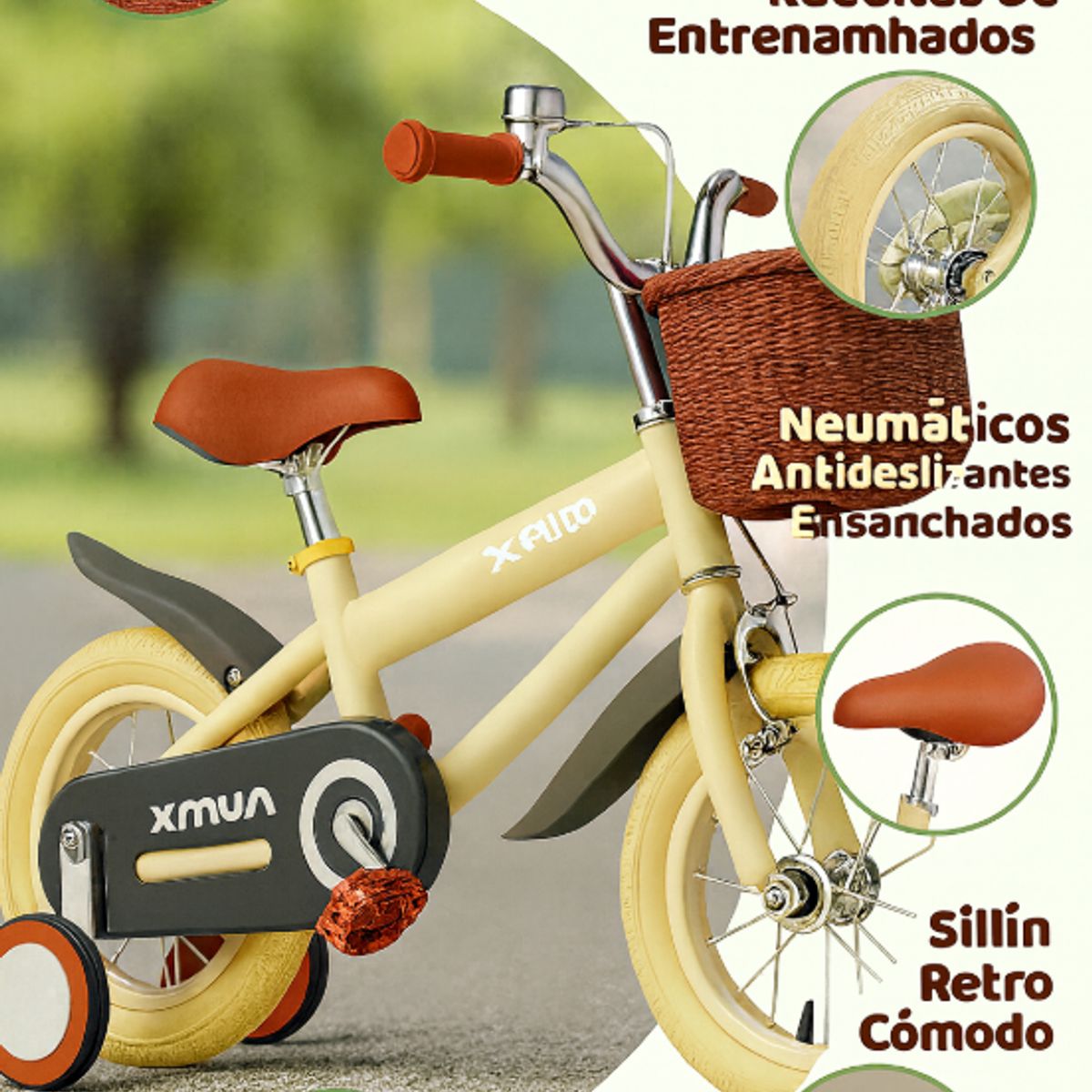 HOMER OUTDOOR - Bicicleta Infantil  Aro 14 Niños Homer Outdoor