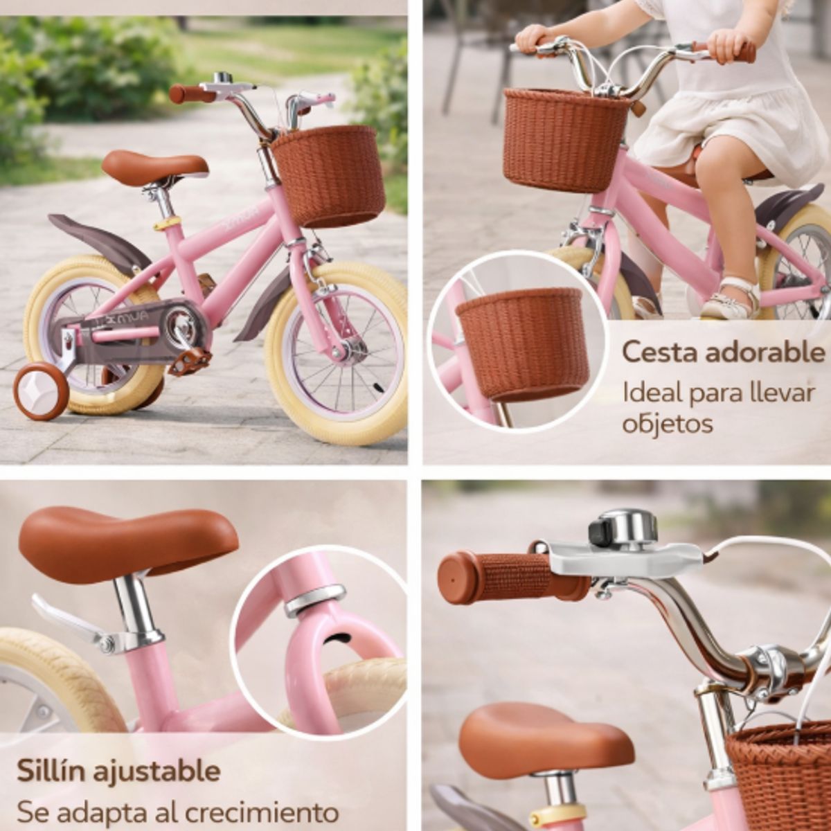 HOMER OUTDOOR - Bicicleta Infantil Aro 14 Niños Homer Outdoor