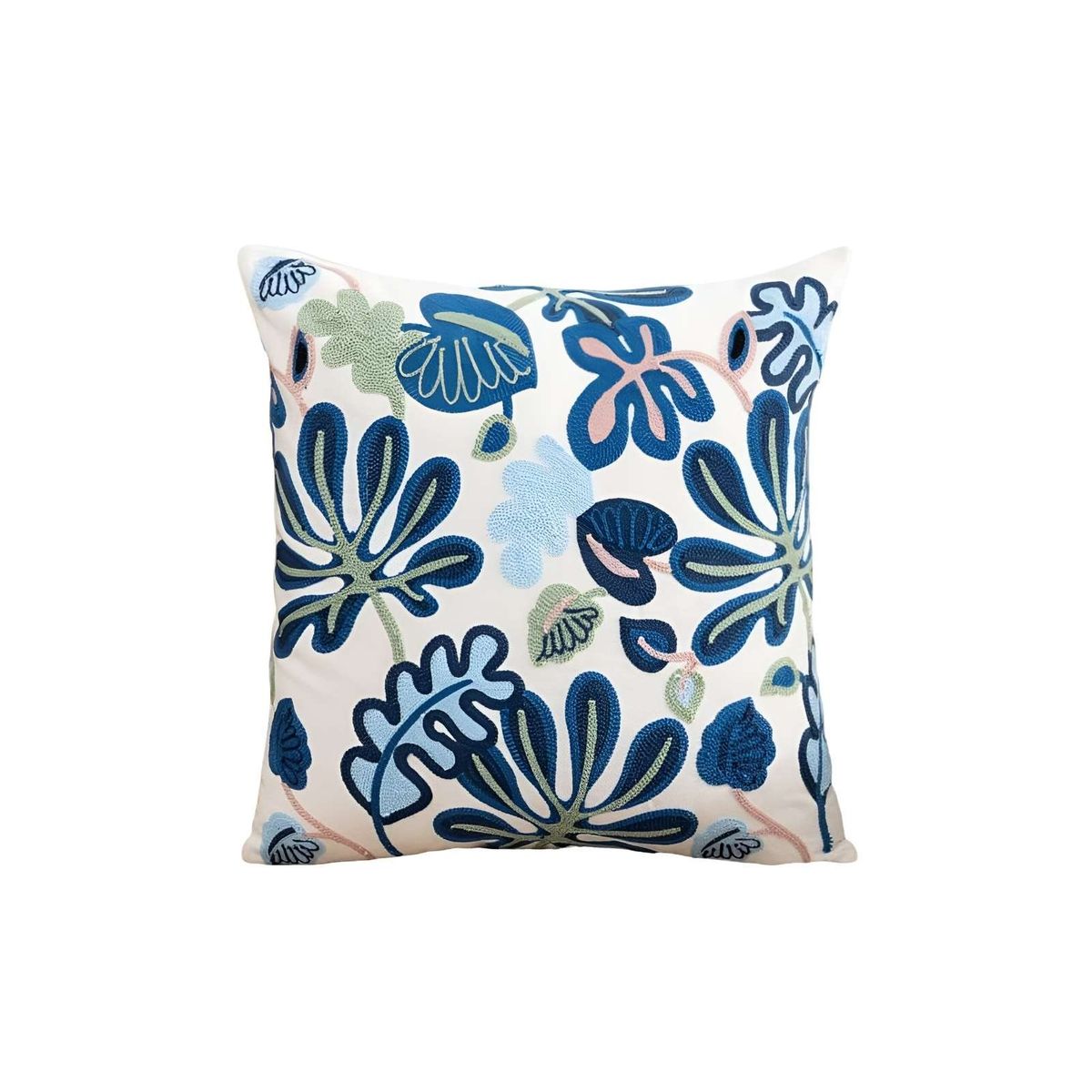 GENERICO - SET DE 2 FUNDAS BORDADAS 45x45  C56