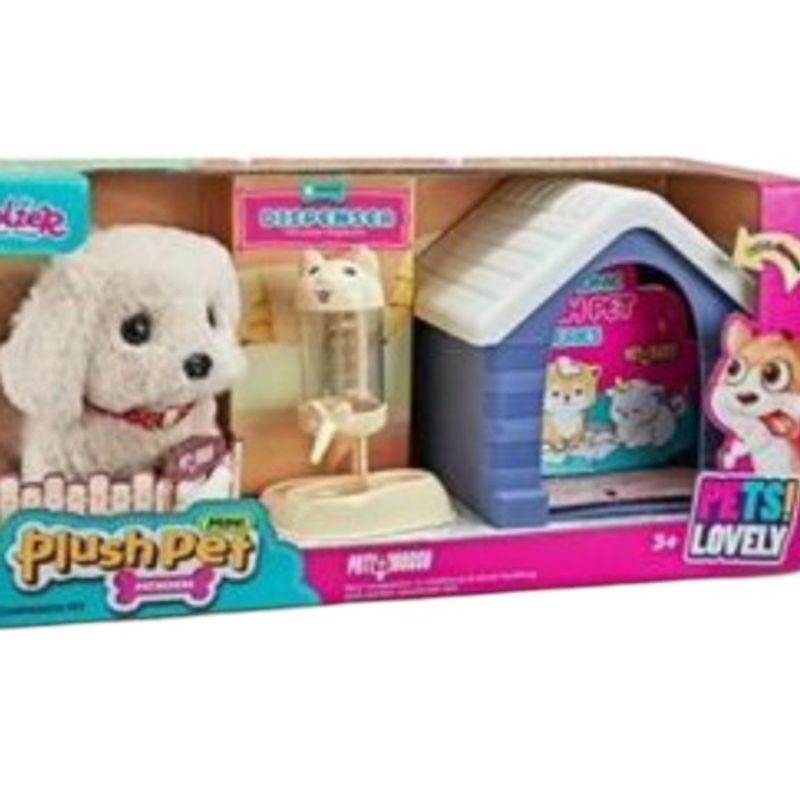 GENERICO - Set De Coleccionista MINI PLUSH PET CASITA