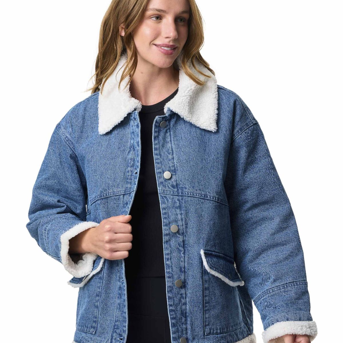 STOKED - Chaqueta Mara Mujer Blue Jean