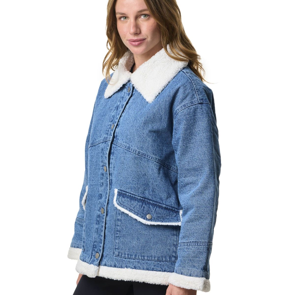STOKED - Chaqueta Mara Mujer Blue Jean