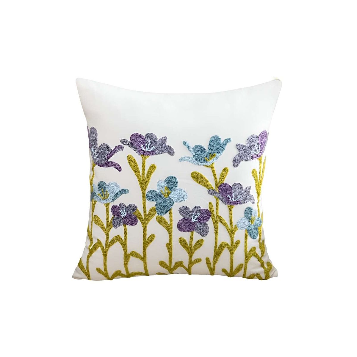 GENERICO - SET DE 6 FUNDAS BORDADAS 45x45 C38