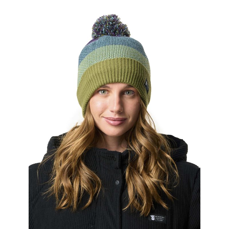 STOKED - Gorro Beanie Pom Unisex Azul