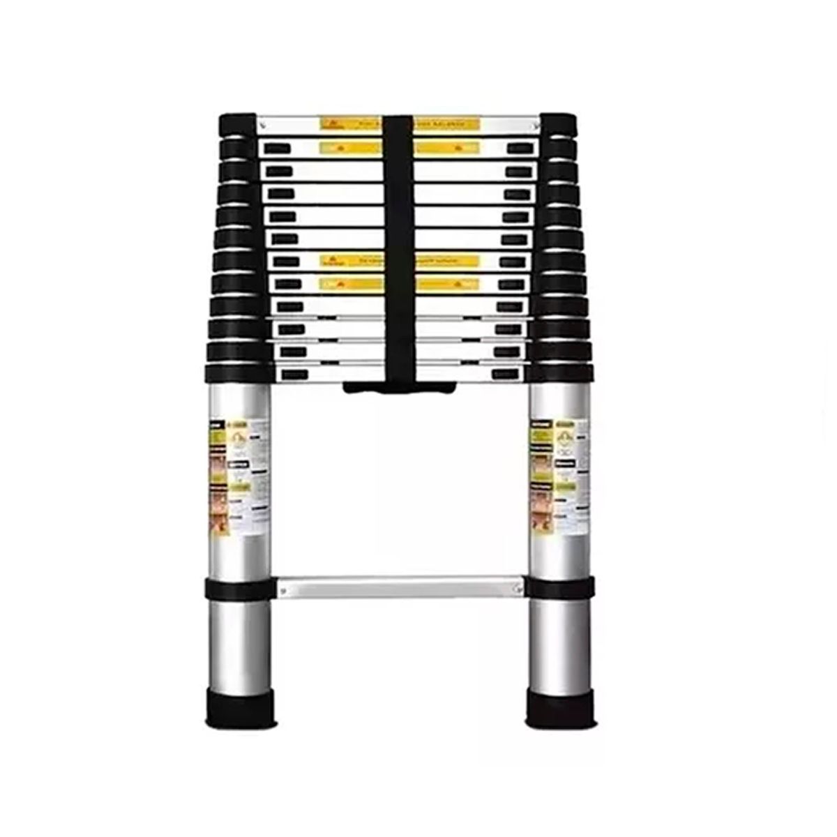 OFERTABKN - Escalera Telescopica Aluminio Retráctil 3.8 M Soporta 150kg