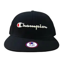 CHAMPION - Gorro Jockey BB Snapback 3D Script Negro