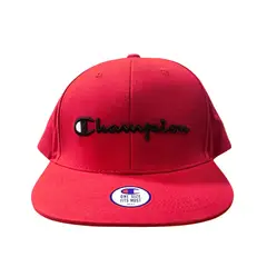 CHAMPION - Gorro BB Snapback 3D Script Rojo