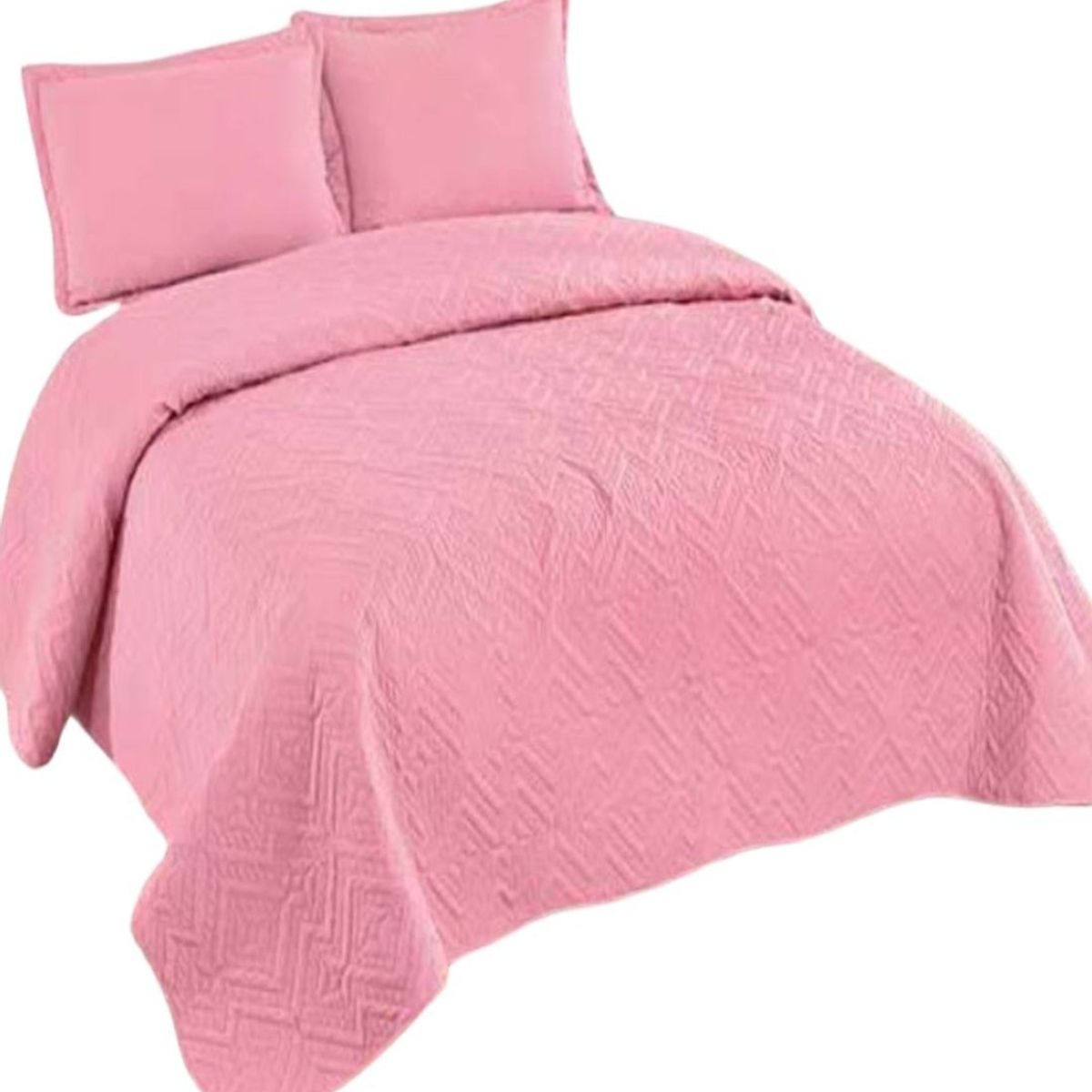 GENERICO - CUBRECAMAS DE VERANO QUILT DELGADO KING-SUPERKING