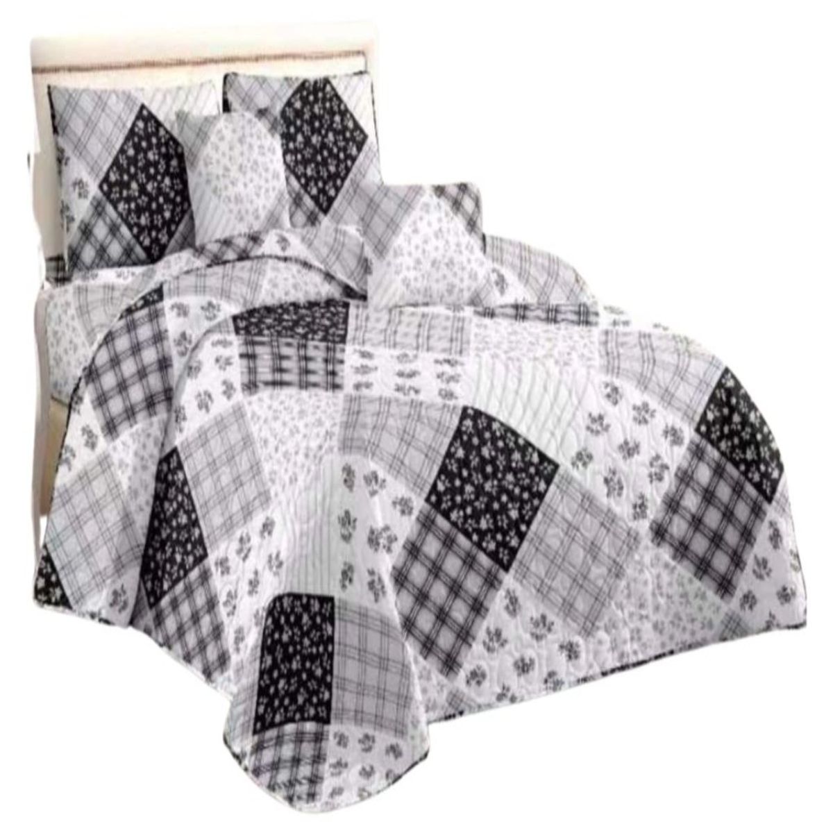 GENERICO - CUBRECAMAS DE VERANO QUILT DELGADO KING-SUPERKING