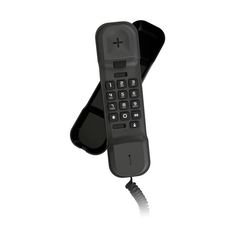 ALCATEL - Teléfono Fijo Gondola Alcatel T06 Negro