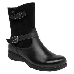 16 HRS - Bota Casual Mujer Negro