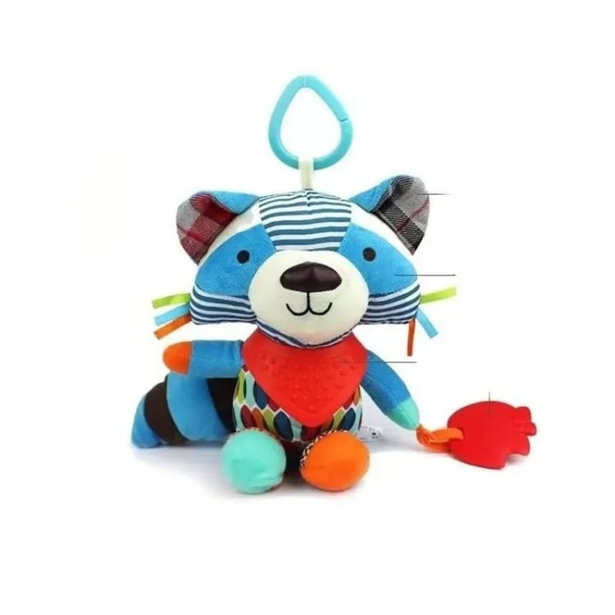 IRM - SONAJERO DE PELUCHE DE TELA ANIMALES PERRO
