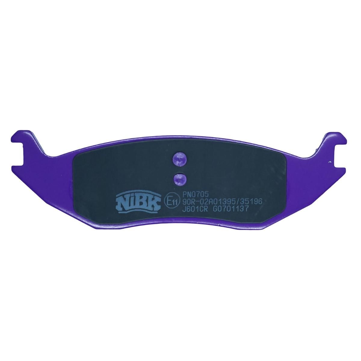 GENERICO - PASTILLA FRENOS TRASERAS DODGE RAM 1500 2006 - 2017