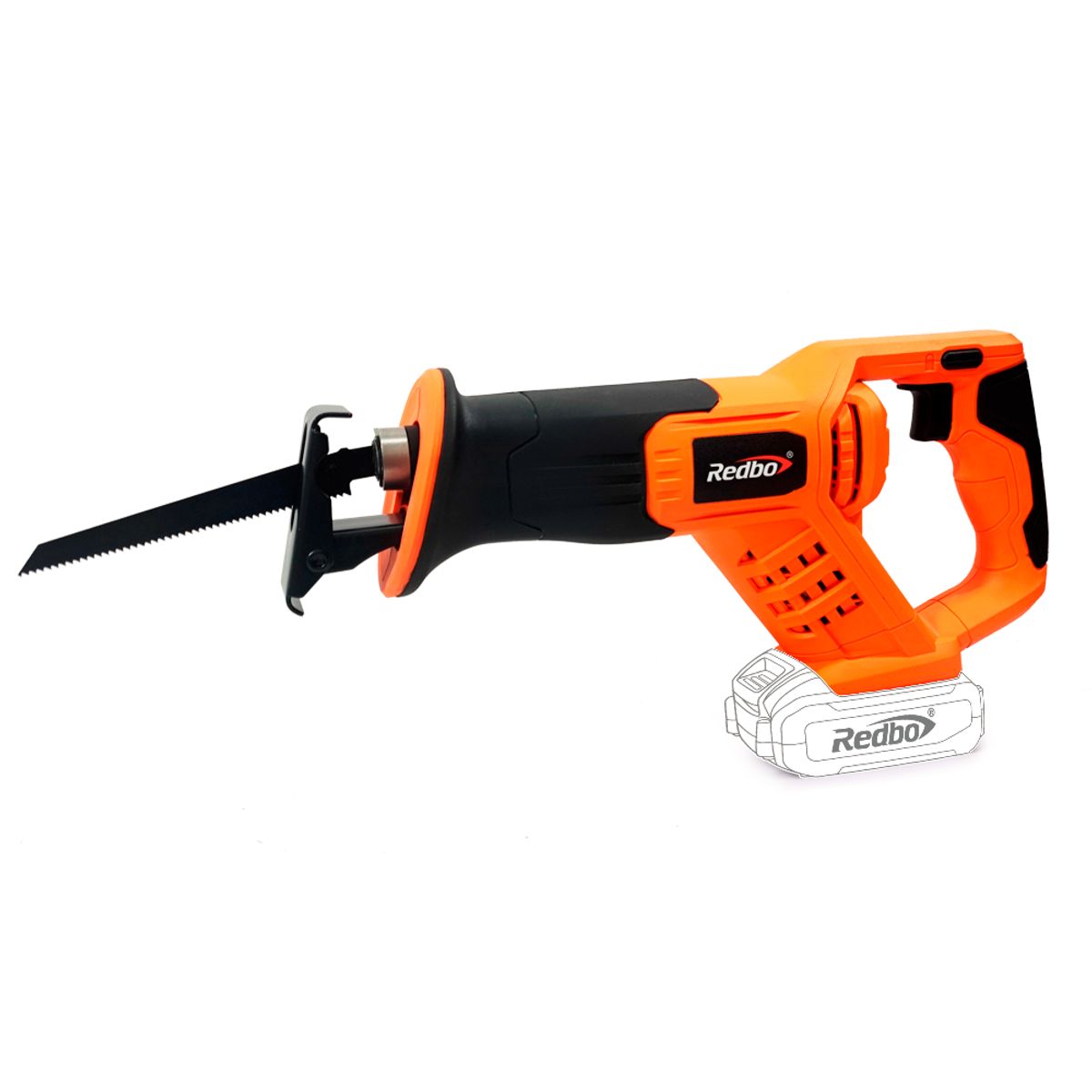REDBO - Pack sierra circular + sierra sable + cargador y bateria de 30ah