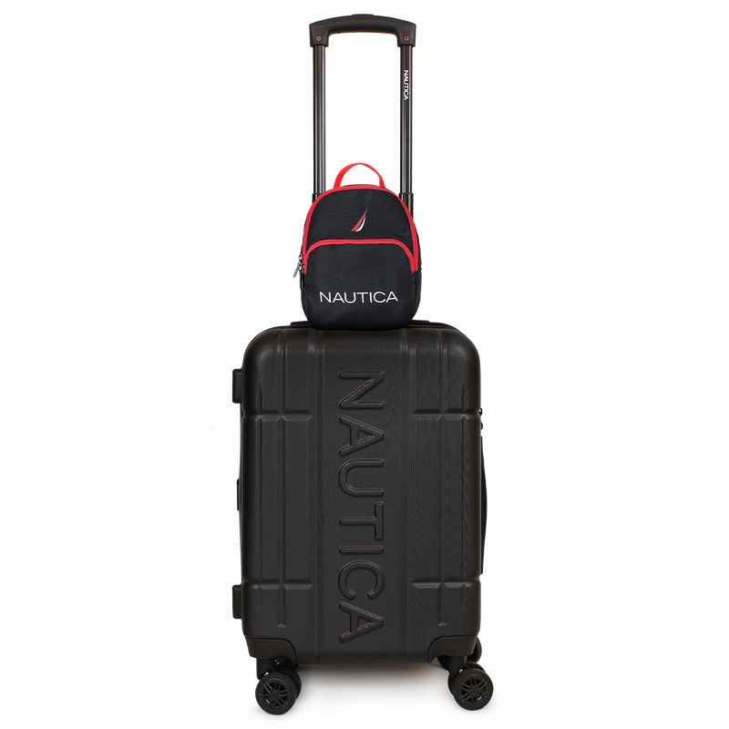 NAUTICA - Pack Nautica Maleta cabina Amsterdam + Mochila Parvus negra