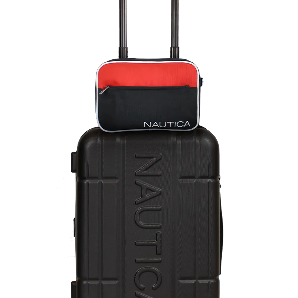 NAUTICA - Pack Nautica Maleta cabina Amsterdam negra + Bolso Perseo
