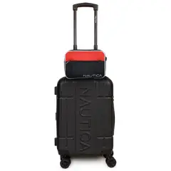 NAUTICA - Pack Maleta cabina Amsterdam negra + Bolso Perseo