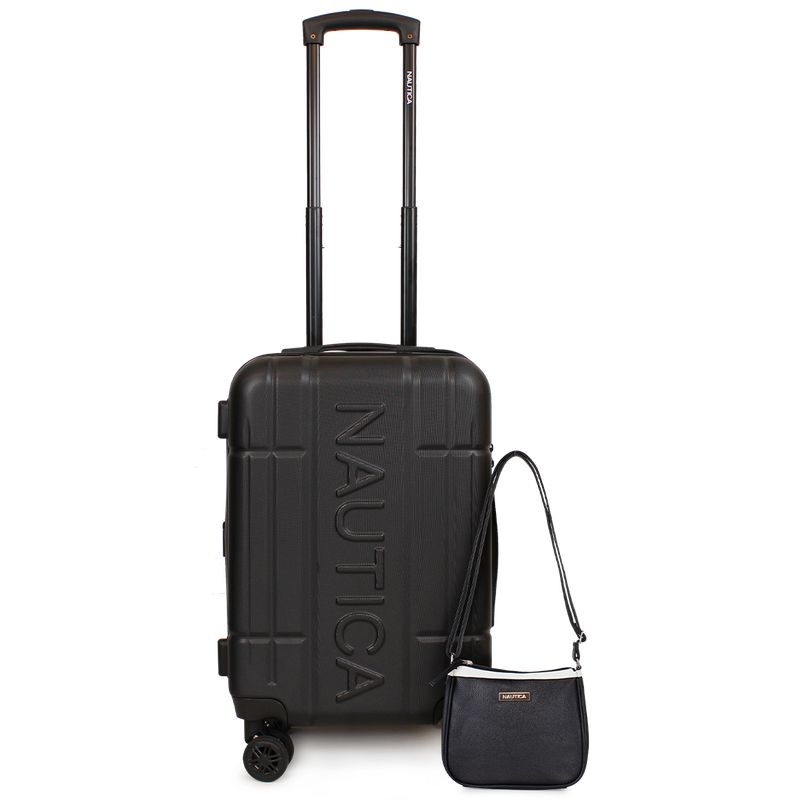 NAUTICA - Pack Nautica Maleta cabina Amsterdam negra + Crossbody Diana