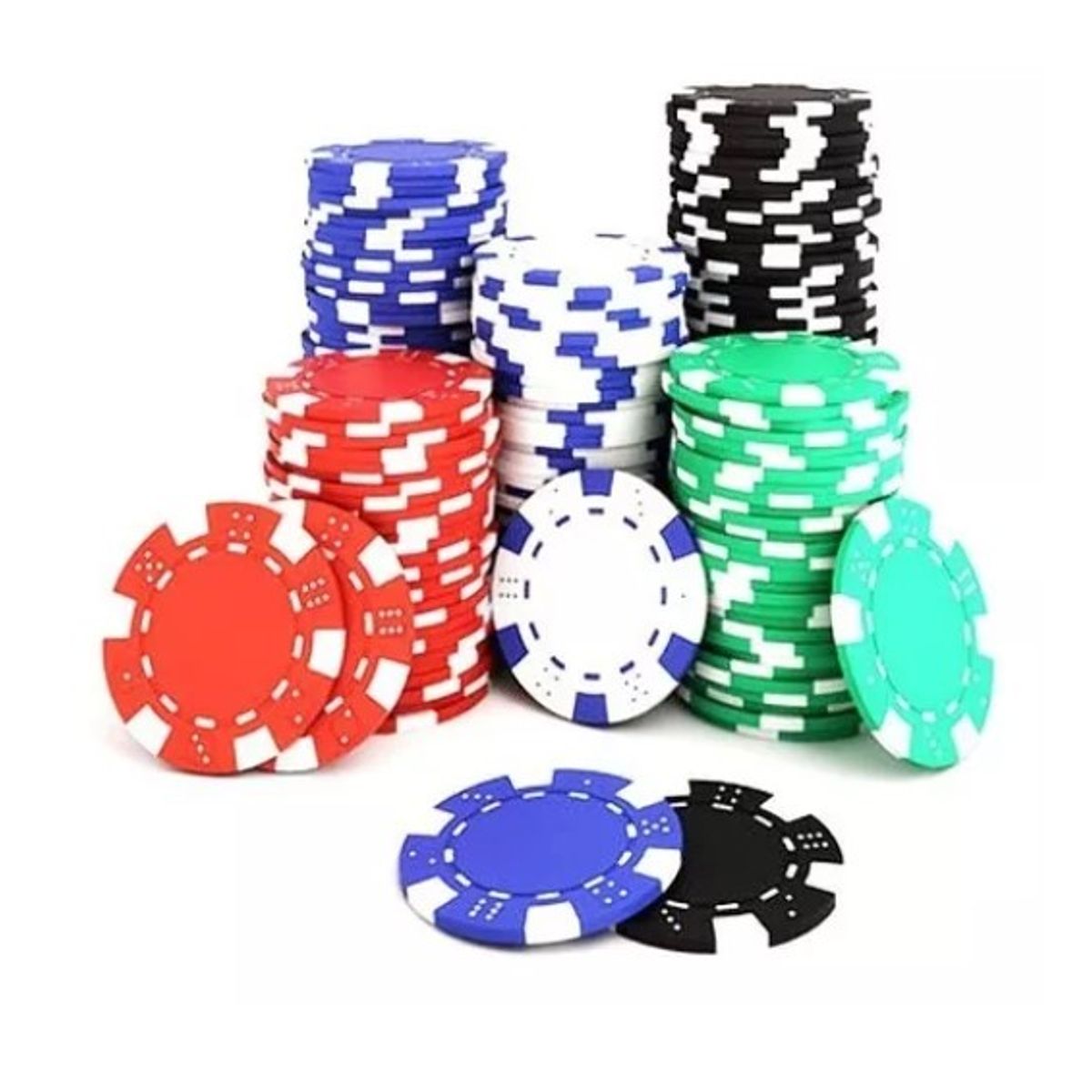 OFERTABKN - Set Poker Profesional 300 Fichas 11,5gr + Maleta Aluminio