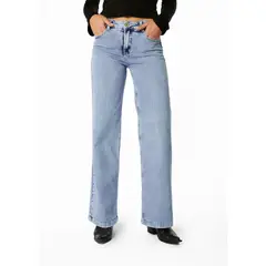 EFESIS - JEANS CARAJAS WIDE BOLSILLOS C TAPETAS - Azul