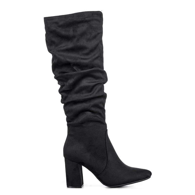 WEIDE - Botas Largas Mujer Casual Gamuza Tacon Grueso Weide HX512