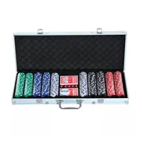 Set Poker Profesional 500 Fichas 11,5gr + Maleta Aluminio