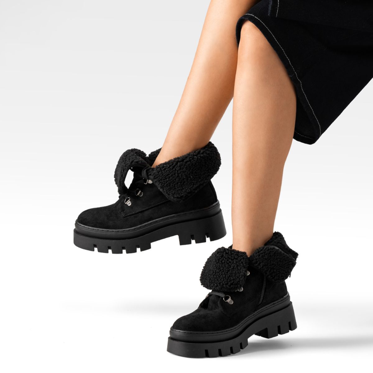 WEIDE - Botin Casual Mujer Plataforma Vintage Weide HX503