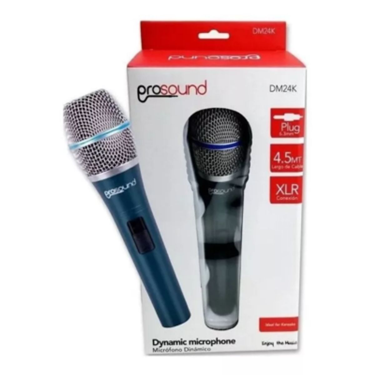 PROSOUND - Microfono Con Cable Xlr Prosound Dm24k - Revogames