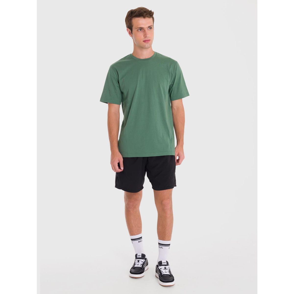 BSOUL - Polera Hombre Printed T-Shirt Verde BSOUL