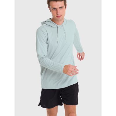 Imagen 2 del producto Polerón Hombre Hoodie Base Layer Gris