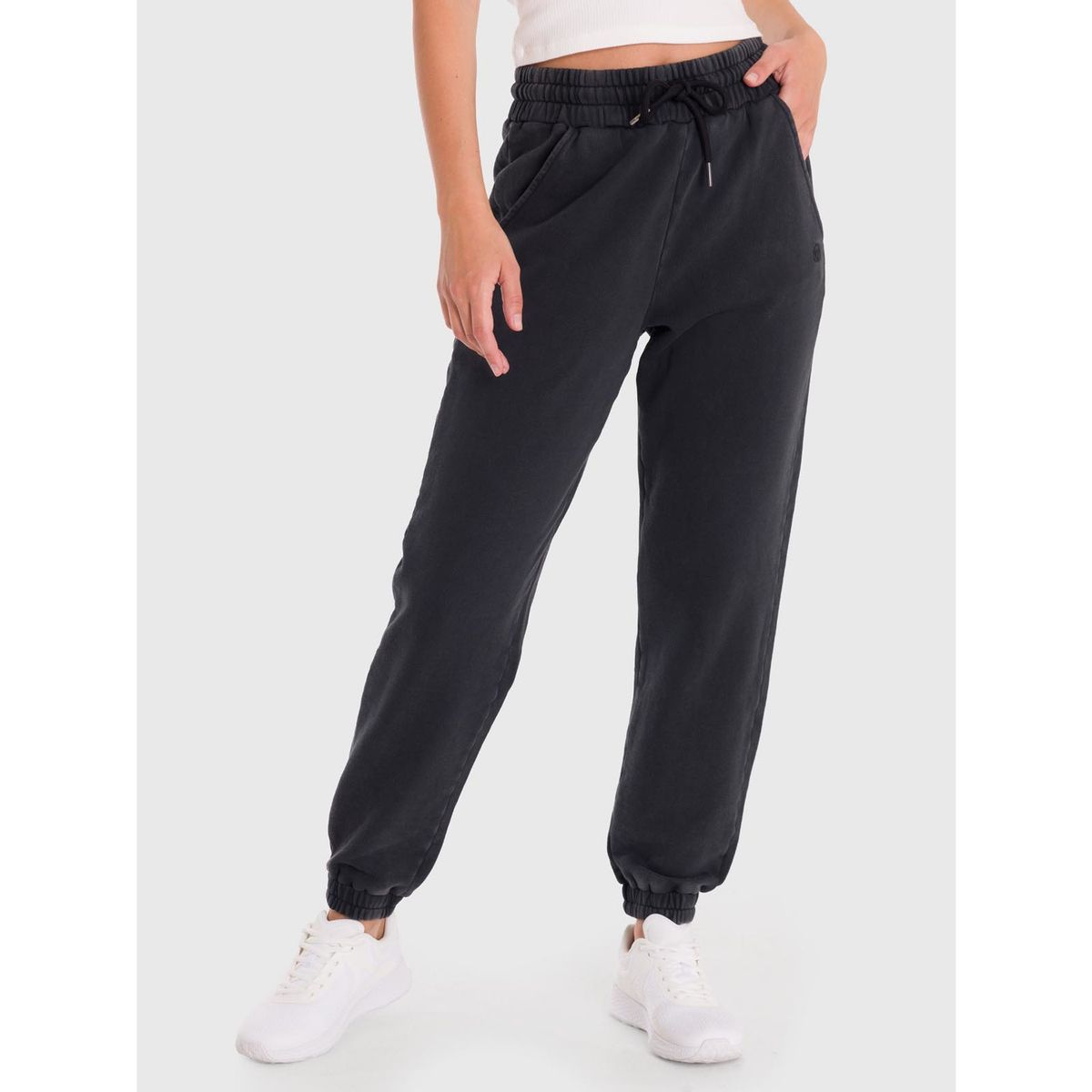 BSOUL - Pantalón Mujer Jogger Mich Negro BSOUL