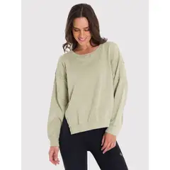 BSOUL - Polerón Mujer Oversize Crew Ii Verde