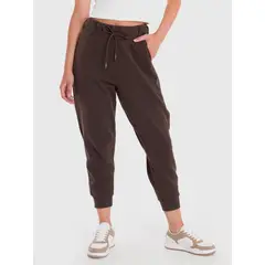 BSOUL - Pantalón Mujer Jogger Pant Creta Café