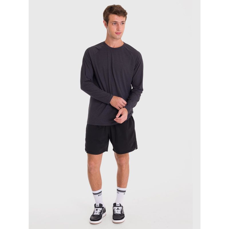 BSOUL - Polera Hombre Ml First Layer Negra BSOUL.-