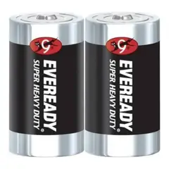 EVEREADY - Pila Super Heavy Duty D 12 Unid d12 Carbon Zinc