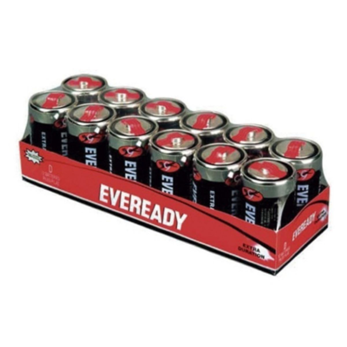 EVEREADY - Pila Eveready Super Heavy Duty D 12 Unid d12 Carbon Zinc