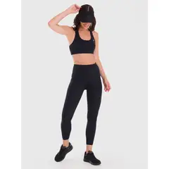 BSOUL - Calza Mujer Ankle Legg Maca Negra