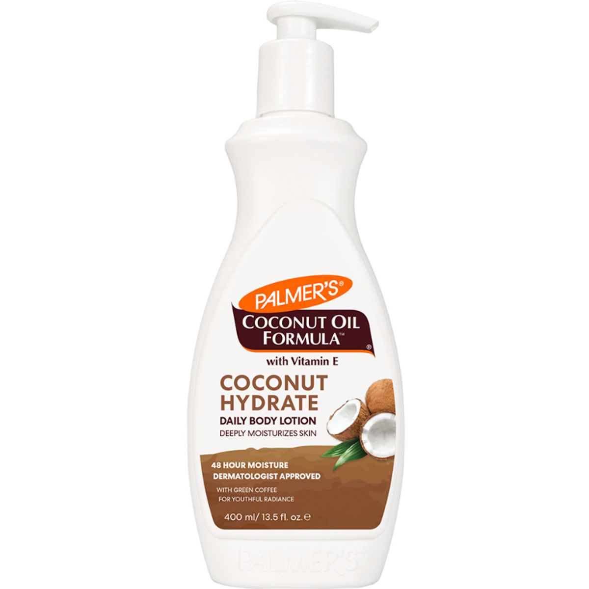 PALMERS - Crema Corporal Hidratante de Aceite de Coco 400 ml Palmers.-