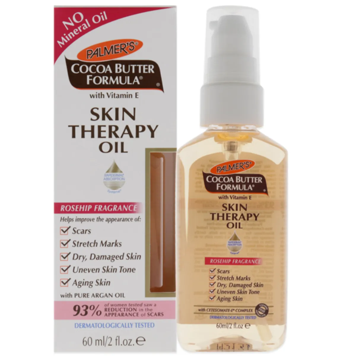 PALMERS - Aceite Terapéutico para la Piel Cocoa Butter con Vitamina E 60 ml Palmers.-