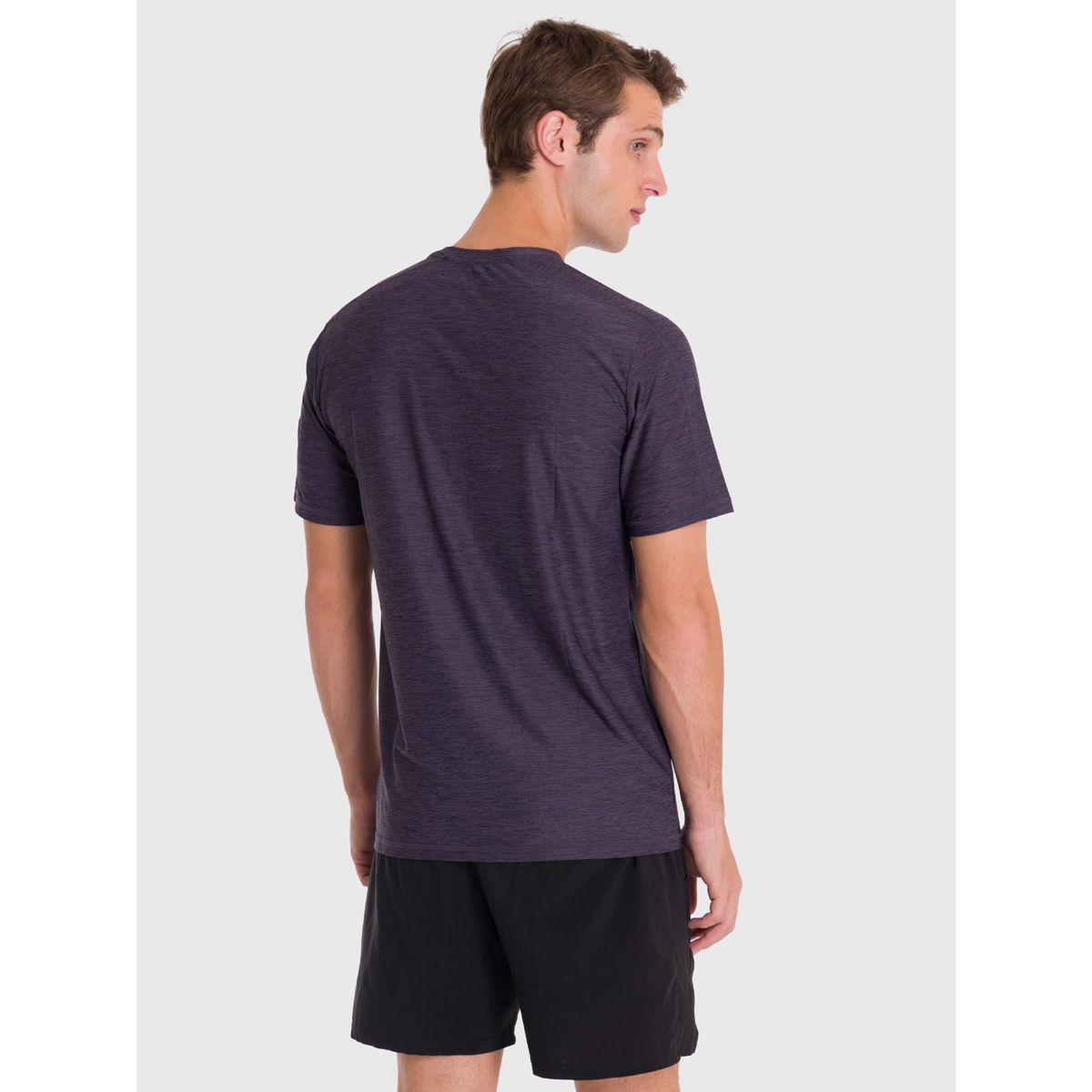 BSOUL - Polera Hombre Training T-Shirt Gris BSOUL