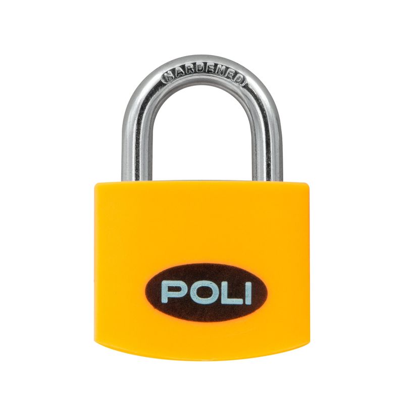 POLI - CANDADO POLI POP 32MM NARANJO