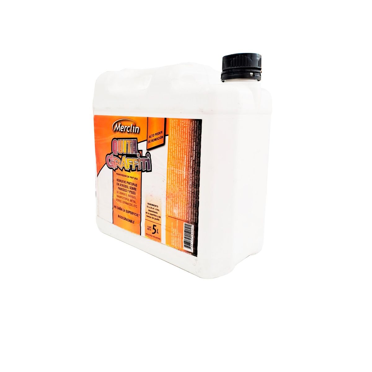 GENERICO - Removedor de pintura Quita Grafiti Merclin 5 Lts.