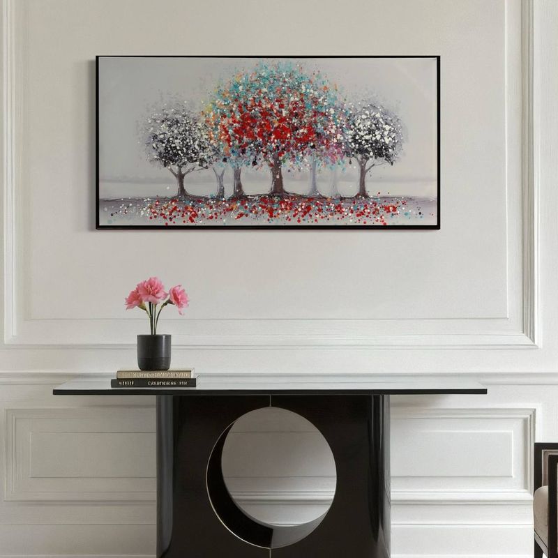 DEKAM DISEÑO - Cuadro de Arboles 140x70 cms
