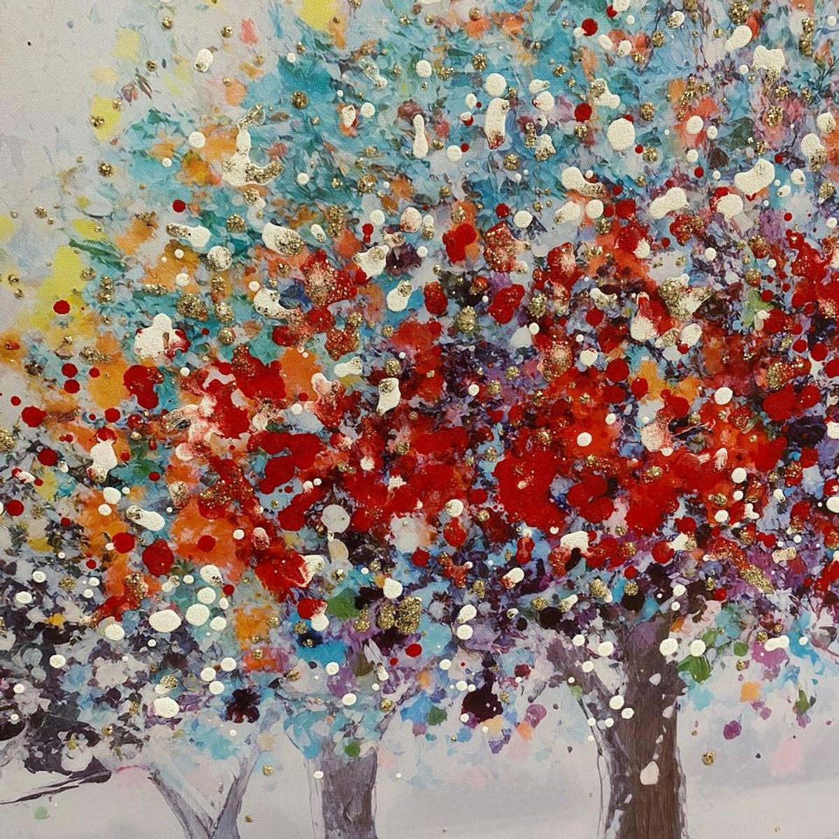 DEKAM DISEÑO - Cuadro de Arboles 140x70 cms