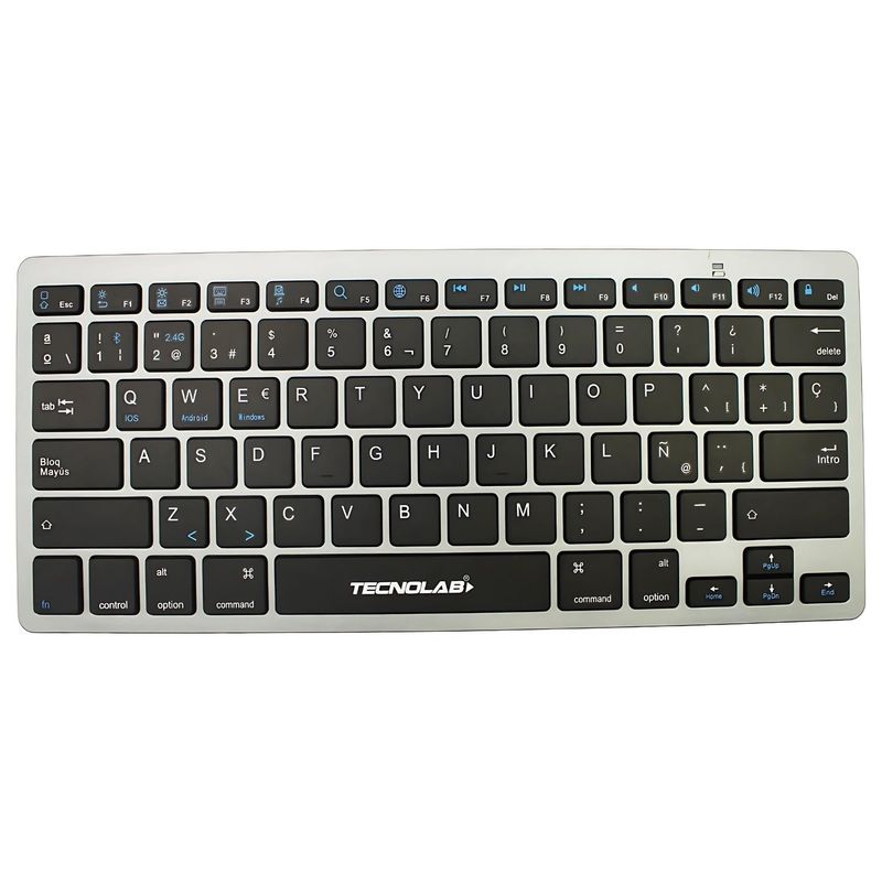 TECNOLAB - Kit Teclado + Mouse Inalámbrico USB-C Confortable - SC