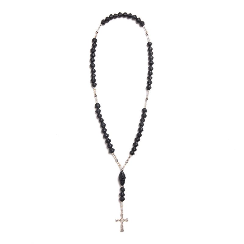 GENERICO - COLLAR ROSARIO TEXTIL